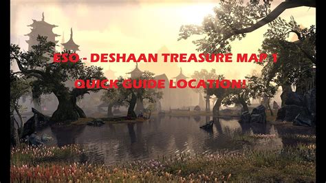 Eso Deshaan Treasure Map Location Quick Guide Youtube