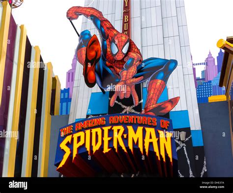 Spider Man Ride Marvel Super Hero Island Islands Of Adventure