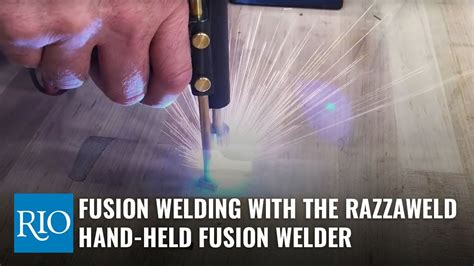 Fusion Welding With The Razzaweld Hand Held Fusion Welder Youtube