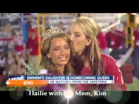Legally, she is alaina mathers and is eminem's adopted daughter. EMINEM DAUGHTER : Hailie Scott Crowned Homecoming Queen - YouTube