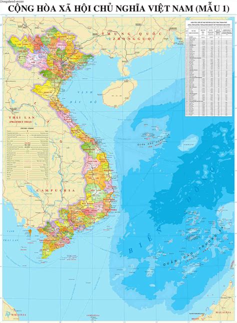 Quảng nam những ngày mưa ở làng biển. Bản đồ Việt Nam treo tường - chắc chắn và phong cách