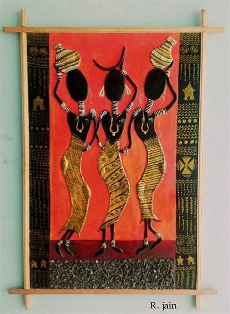 Tribal Mural Art African Art Paintings African Paintings