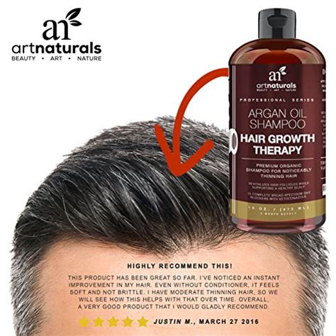 Each system includes a cleanser (shampoo), scalp therapy (conditioner), and we covered a variety of products and tips for choosing the best shampoo for thinning hair in this article: Art Naturals Sulfate Free Organic Argan Oil Hair Loss ...