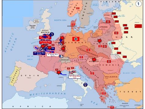 The Best Map Ever Of World War I I