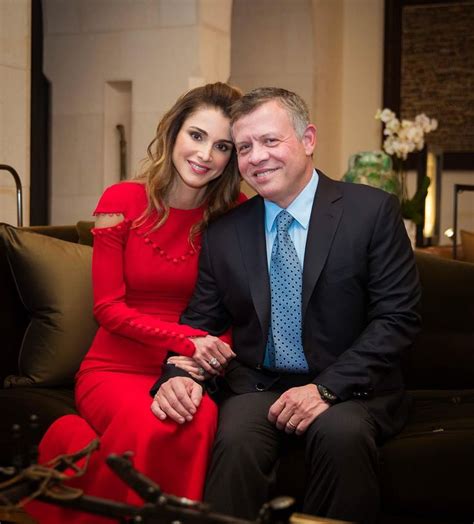 Their Majesties King Abdullah And Queen Rania Of Jordan Oct 2016 Queen Rania King Abdullah
