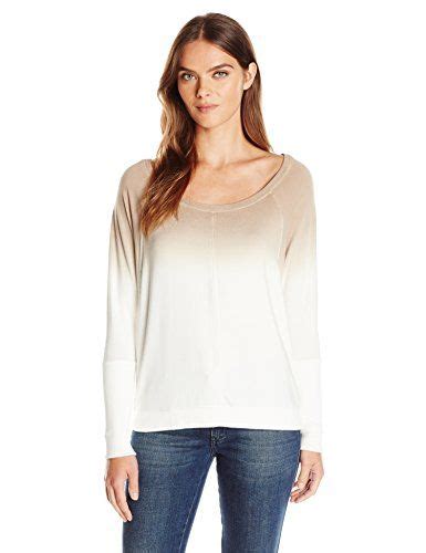 Threads 4 Thought Womens Olga Ombre Pullover Top Henley Shirt Women