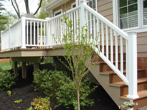Original victorian profile, is a pvc exterior railing system, available in five colors & customizable with four unique infill options. Azek Deck And Railing | Schrader's Contracting