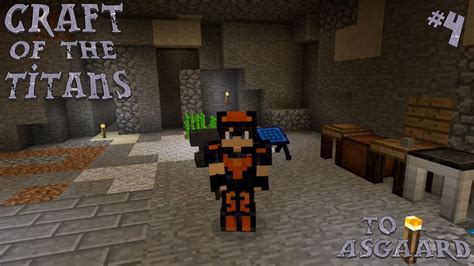 Minecraft - Craft of the Titans Lp Ep #4: Gearing Up and Nether Fun
