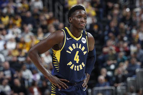 At 27, victor might be 14 years younger than panelist nicole scherzinger, but that didn't stop him from telling her he would go on a date with her. Pacers: Victor Oladipo's departure on The Masked Singer, words we need
