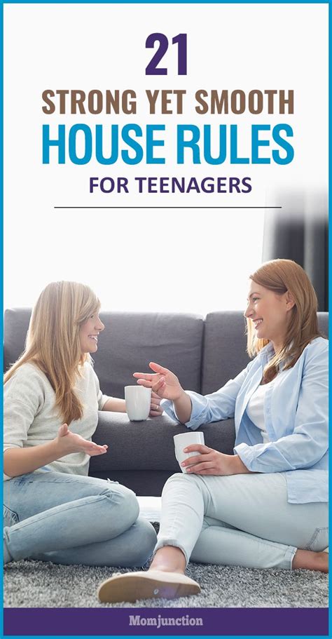 21 Strong Yet Smooth House Rules For Teenagers | Parenting ...