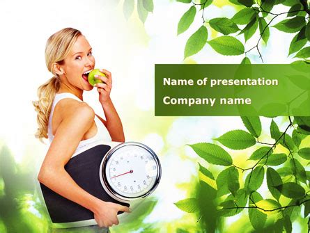 Healthy Lifestyle Presentation Template for PowerPoint and ...
