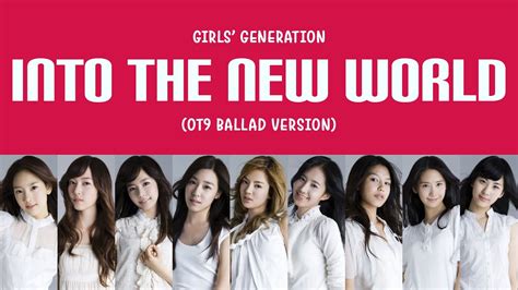 Girls Generation Into The New World Ballad Ver Rom Eng Han My Xxx Hot Girl