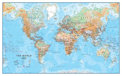 World Maps International Physical Buy World Physical Wall Map Mapworld