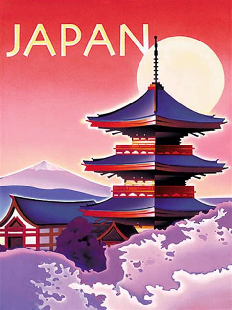 Pin By Gracie Matthews On Japan ️ Vintage Travel Posters Travel