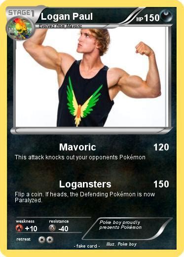 Check spelling or type a new query. Pokémon Logan Paul 4 4 - Mavoric - My Pokemon Card