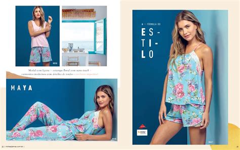 Mixte Pijamas • Catálogo • Spring Summer 2019 Spring Summer Pijama Feminino Look