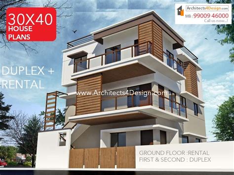 Which is the best 30x40 house plan in bangalore? 30x40 HOUSE PLANS in Bangalore for G+1 G+2 G+3 G+4 Floors ...