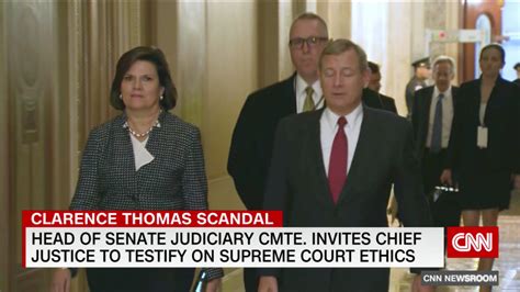 chief justice john roberts will not testify before congress about supreme court ethics cnn