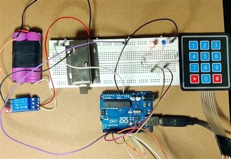 Arduino Based Smart Keypad Lock Electrovigyan