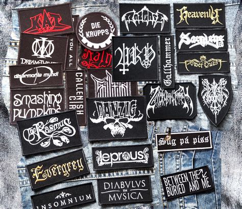 METAL PATCHES Various 19 | Etsy