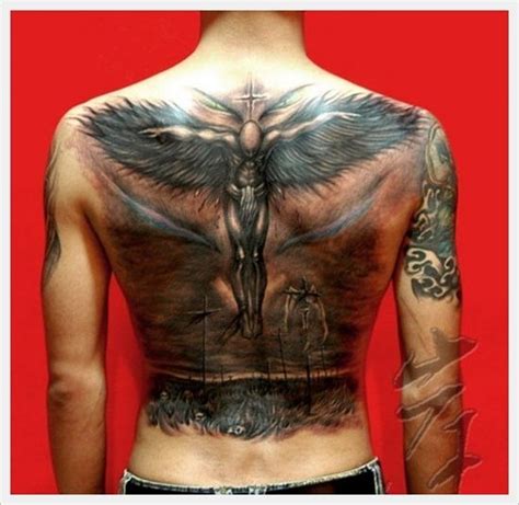 Tattoo Trends The Cross Tribal Back Tattoo Designs And Meaning For