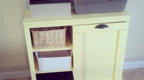 Left side is the tilt out trashbin. Wood Tilt Out Trash or Recycling Cabinet | Ana White | Diy ...