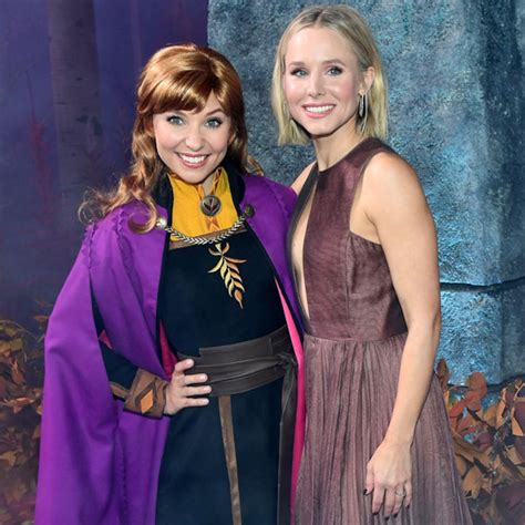 Kristen Bell Wants To Rescue Anna And Elsa From Disneyland E Online