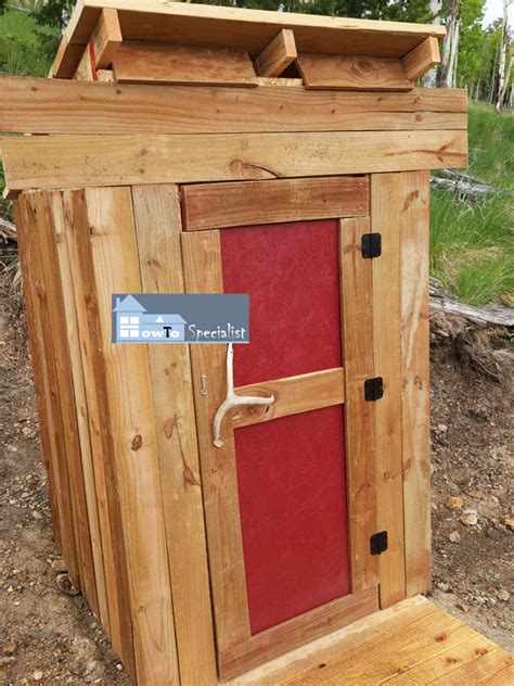 Diy Project Simple Outhouse Howtospecialist How To Build Step By