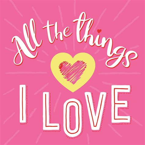 All The Things I Love Book By Igloobooks Official Publisher Page