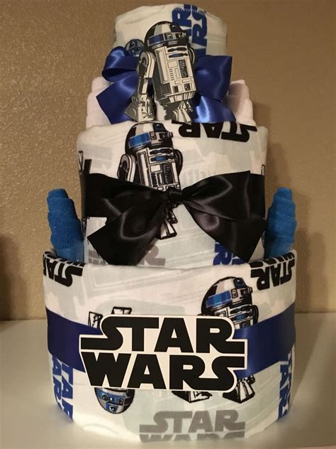 R2d2 Star Wars Diaper Cake Diaper Cake Instructions Baby Theme Star