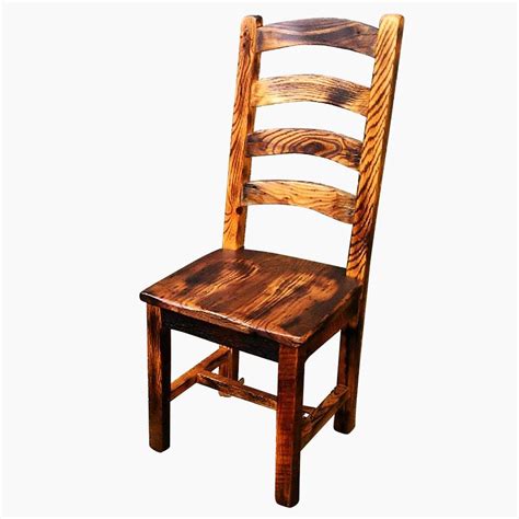Rustic Dinning Room Chair Rustic Distressed Reclaimed Wood Multi