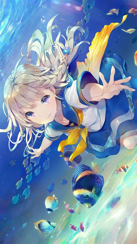 Cool Anime Underwater Wallpaper Wallpaper Anime Id Underwater