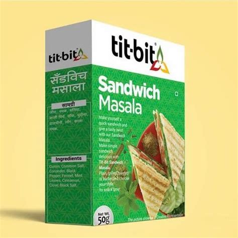 Tit Bit Sandwich Masala 50g At Best Price In Navi Mumbai ID 2266285930