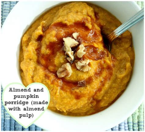 Almond And Pumpkin Breakfast Porridge Gluten Free Grain Free Vegan
