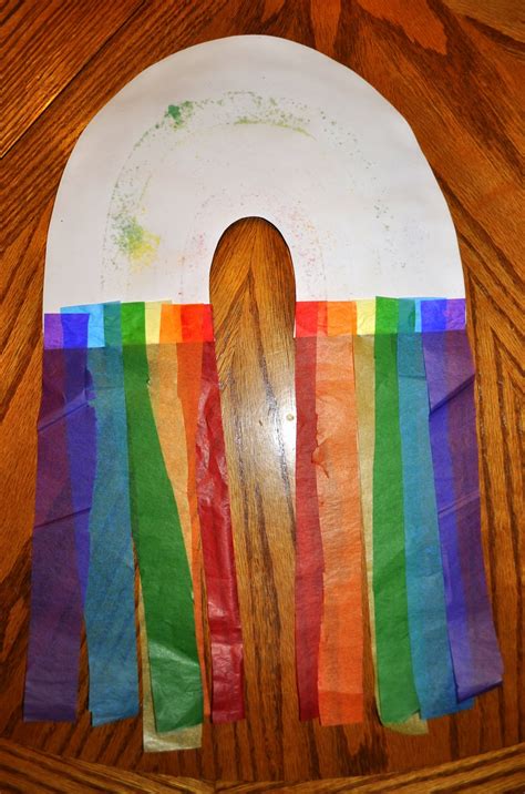 Double Sided Rainbow Windsock Craft I Heart Crafty Things