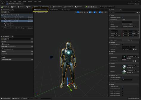 Third Person Template In Unreal Engine Unreal Engine 51 Documentation