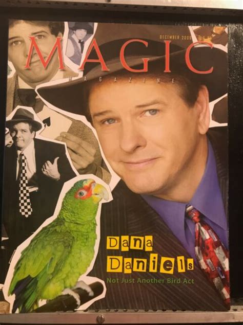 Dana Daniels Magic Magicians Magazine December 2006 Contents Page