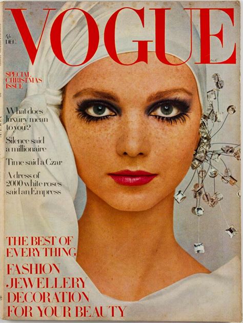 506 December 1968 1159 British Vogue Covers History Of Fashion
