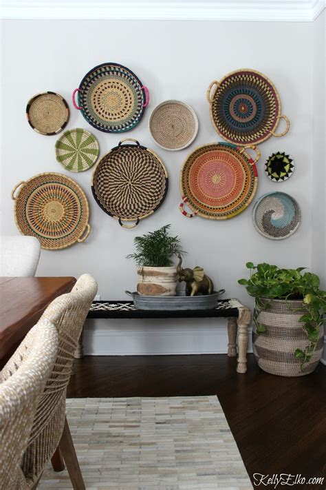 Colorful Basket Gallery Wall Home Decor Baskets Baskets