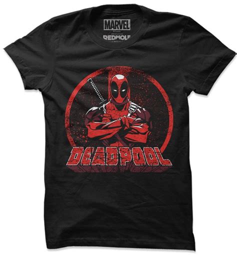 Deadpool Logo Official Deadpool T Shirts And Merchandise Redwolf