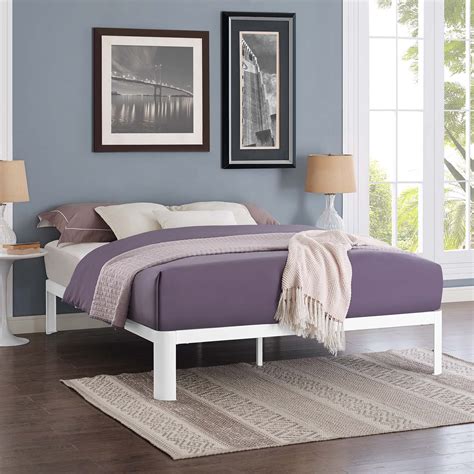 Corinne Full Bed Frame White By Modway