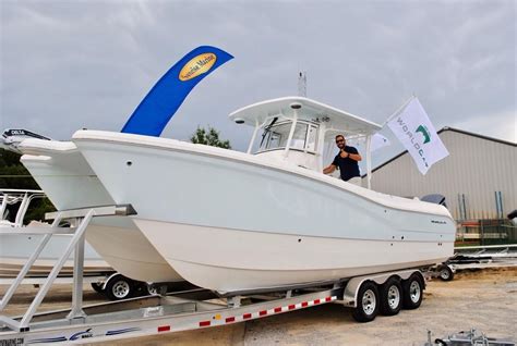 What type of yachts does world cat build? 2018 World Cat 295 Center Console Power Boat For Sale ...