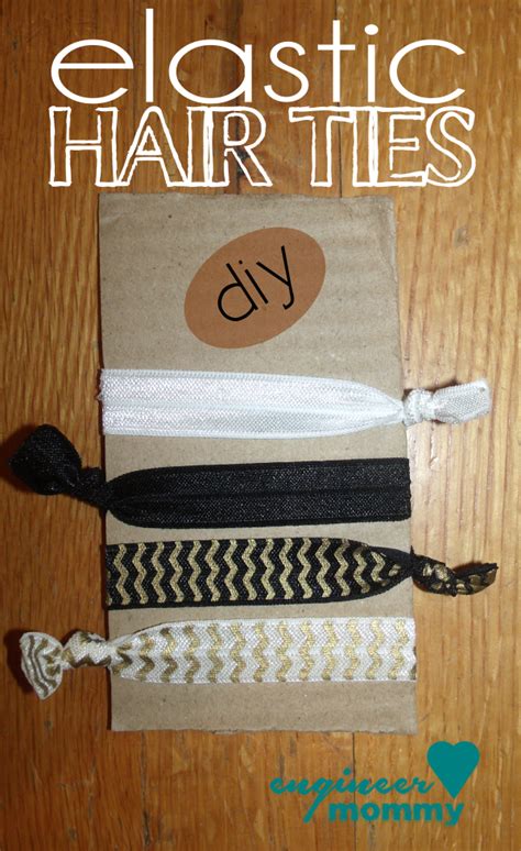 Diy Elastic Hair Ties