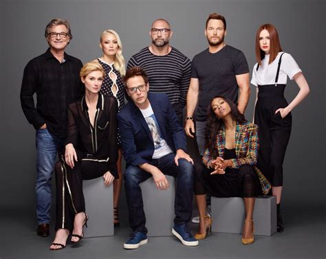 This, ladies and gentlemen, was the director on guardians of the galaxy , a movie which we allowed to be somewhat creative and it payed off! This cast is just absolutely amazing! I cannot wait for ...