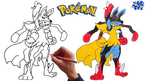 Pokemon How To Draw Mega Lucario Pokemon Drawing Easy Porn Sex Picture Sexiz Pix