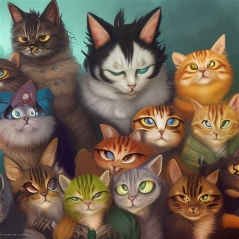Mha Characters As Cats Ai Generated Artwork Nightcafe Creator