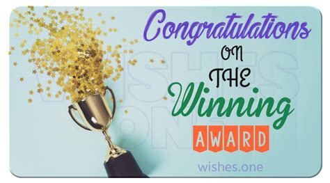 40 Congratulation Wishes Quotes And Messages For Winning Awards