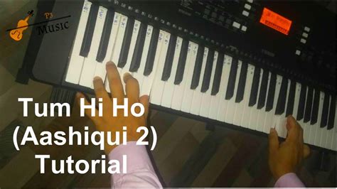Tum Hi Ho Piano Tutorial For Beginners Aashiqui 2 Songs Piano Cover
