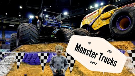 Monster Jam The Pit Pass Experience Youtube