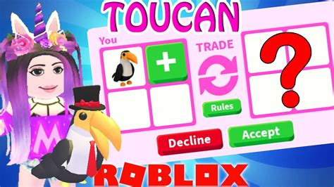 What People Trade For Toucan In Adopt Me Roblox Adopt Me Trading Youtube